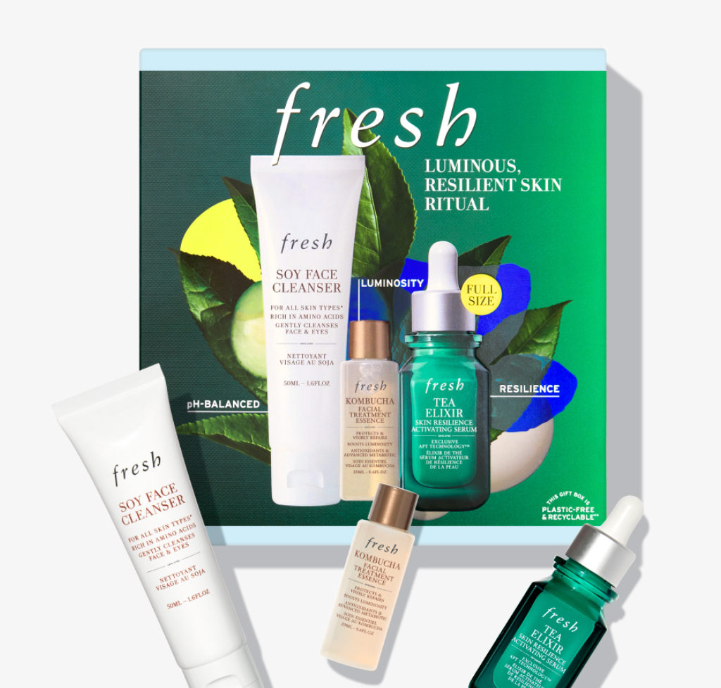 Fresh Luminous, Resilient Skin Ritual Set