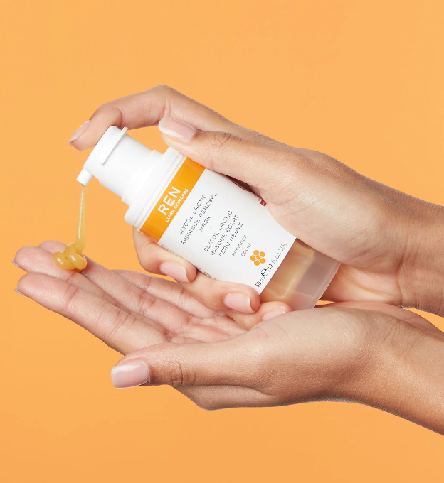 REN Clean Skincare Glycol Lactic Radiance Renewal Mask