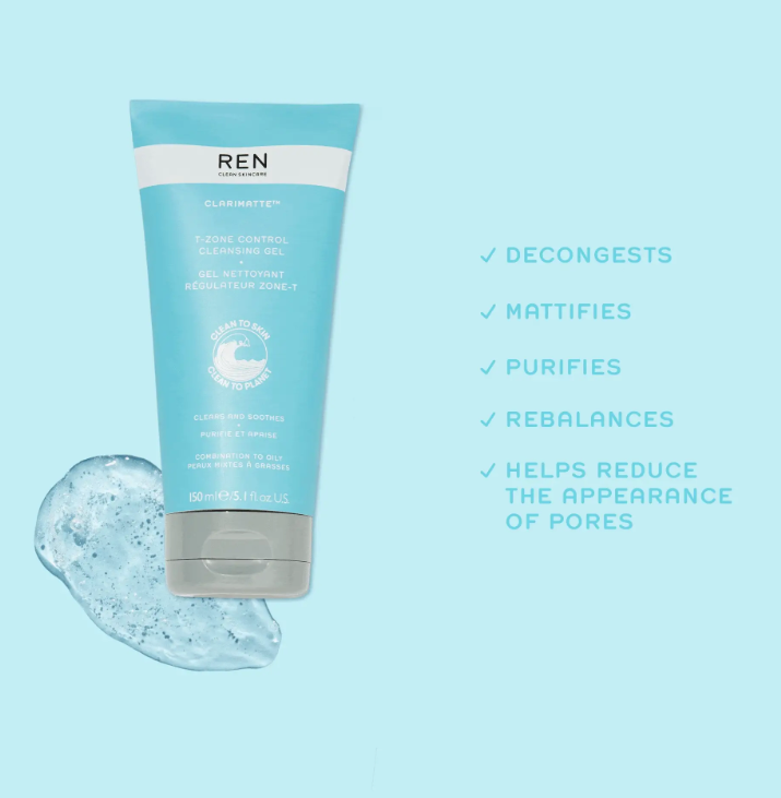 REN T-Zone Control Cleansing Gel