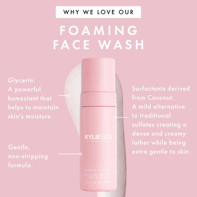 Kylie Skin Foaming Face Wash