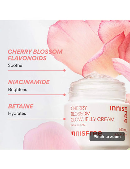 Innisfree cherry blossom jelly cream
