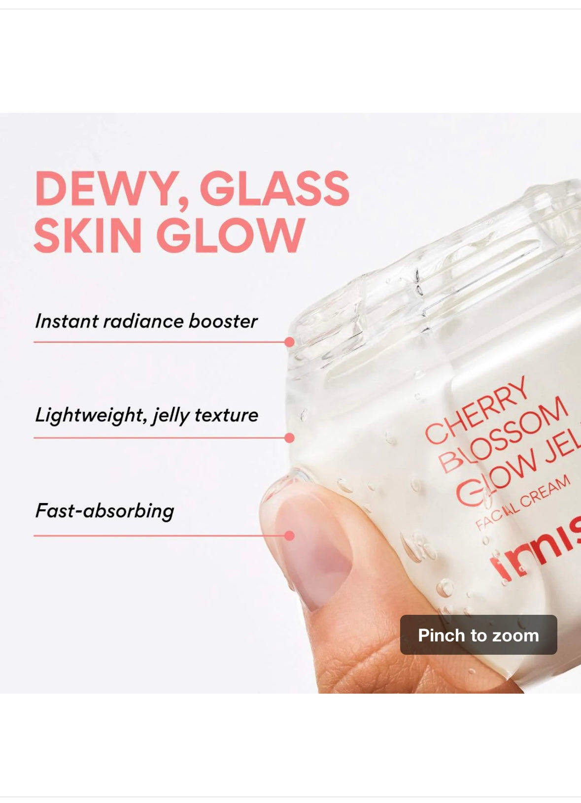 Innisfree cherry blossom jelly cream