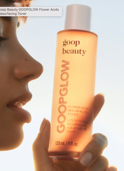 goop GOOPGLOW Flower Acids Resurfacing Toner