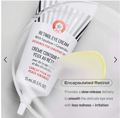 FAB First Aid Beauty Retinol Eye Cream With Triple Hyaluronic Acid