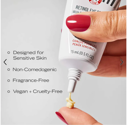 FAB First Aid Beauty Retinol Eye Cream With Triple Hyaluronic Acid