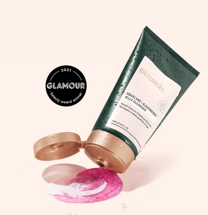 Biossance Canada Squalane + Elderberry Jelly Cleanser