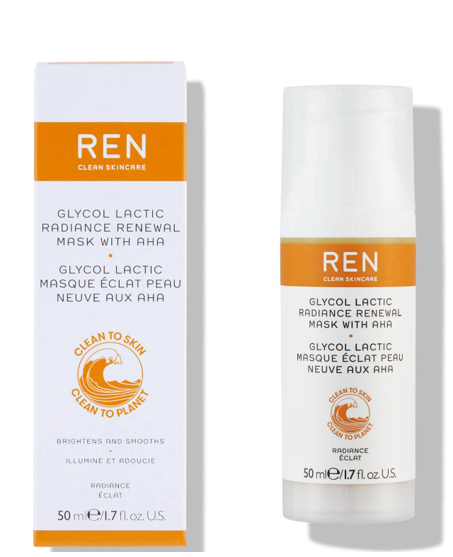 REN Clean Skincare Glycol Lactic Radiance Renewal Mask