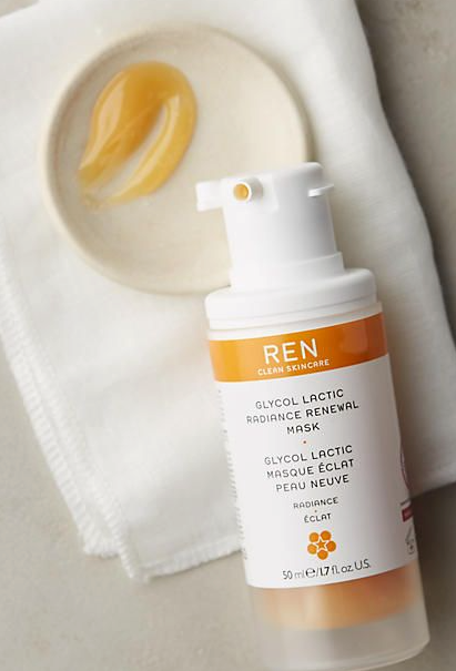 REN Clean Skincare Glycol Lactic Radiance Renewal Mask