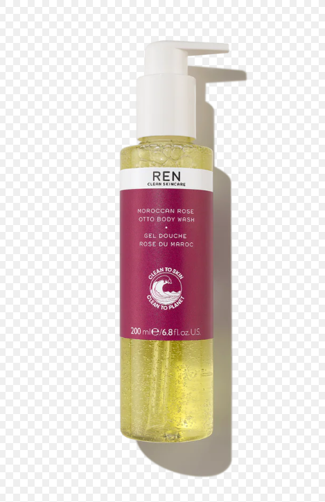 REN Moroccan Rose Otto Body Wash Cleanser