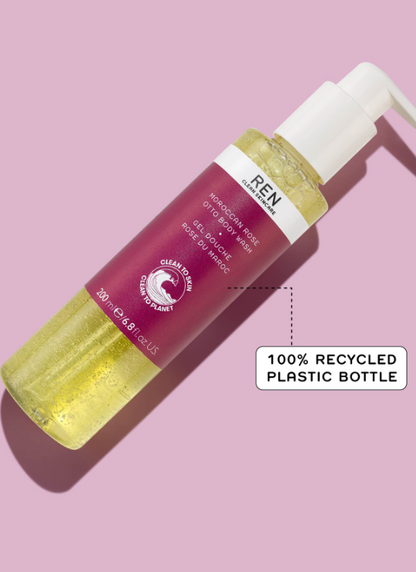 REN Moroccan Rose Otto Body Wash Cleanser