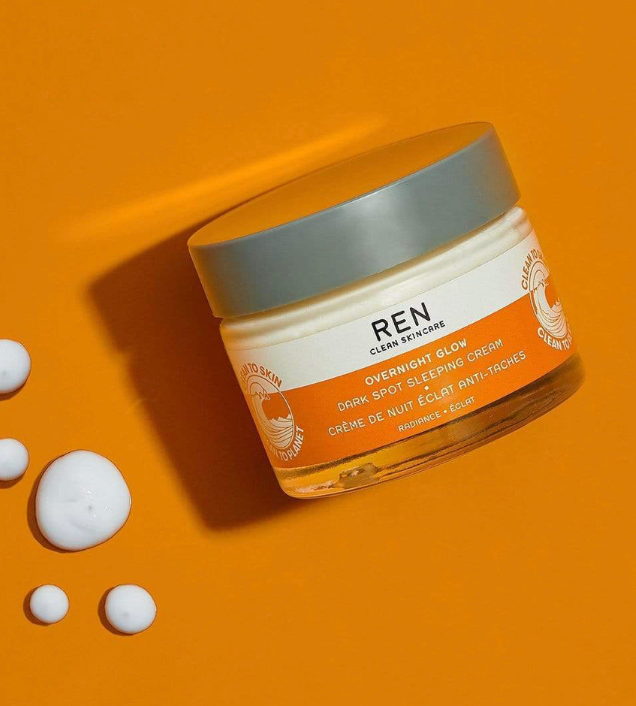 REN Overnight Glow Dark Spot Sleeping Cream