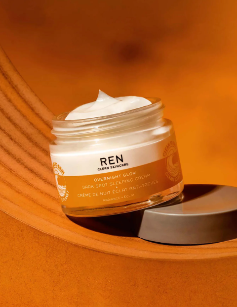 REN Overnight Glow Dark Spot Sleeping Cream